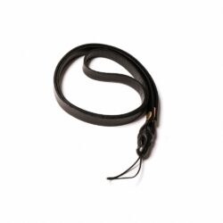 牛皮手機掛繩｜1CM版｜黑色