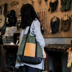 漫步托特肩背包