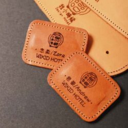 Alternative view of 磁鐵皮標｜可少量雷雕