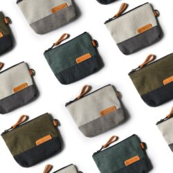 【福袋】簡約XL號真皮帆布購物袋+拚色零錢包 的另一種觀點