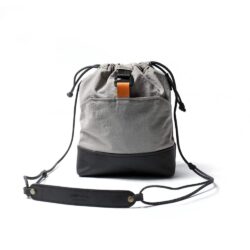 山系漫遊小廢包| 防潑水束口包