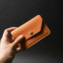 輕便皮革卡片包